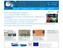 Tablet Screenshot of amitiepartage.fr